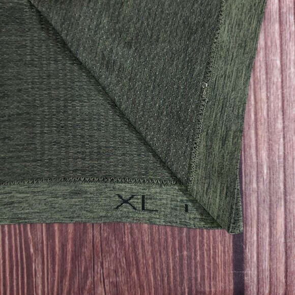 Lululemon Mens Size XL Metal Vent Tech Half Zip 2.0 Rainforest Green Green Twill - Picture 9 of 14